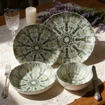 ফ্ল্যাট-ফুটেড 3D-মুদ্রিত ভাল চীনামাটির বাসন খাবারের সেট