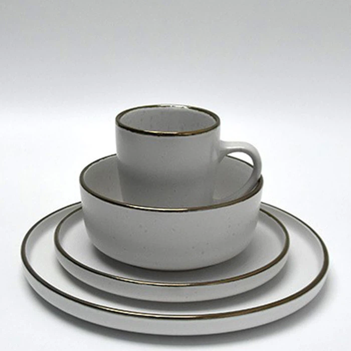 16pcs White Glazed Dinnerware 16pcs White Glazed Dinnerware