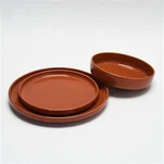 12pcs সলিড কালার ডিনারওয়ার সেট