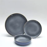 16pcs বৃত্তাকার প্রতিক্রিয়াশীল গ্লেজ সিরামিক সেট