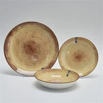 18pcs রেট্রো স্টাইল চীনামাটির বাসন ডিনারওয়্যার