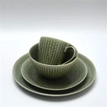 সবুজ রাতের খাবারের সেট