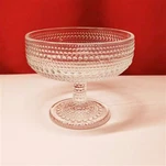 জনপ্রিয় স্বচ্ছ কাচের আইসক্রিম বাটি