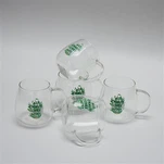 প্রিন্টেড প্যাটার্ন ড্রিংকিং গ্লাস