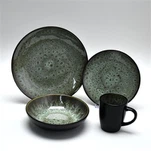 প্রতিক্রিয়াশীল গ্লেজ ডিনার সেট