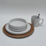 স্পেকল সহ উল্লম্ব আকৃতির ডিনার সেট