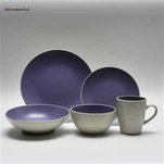 বিস্ময়কর রঙের গ্লেজ এবং দাগযুক্ত সিরামিক টেবিলওয়্যার সেট